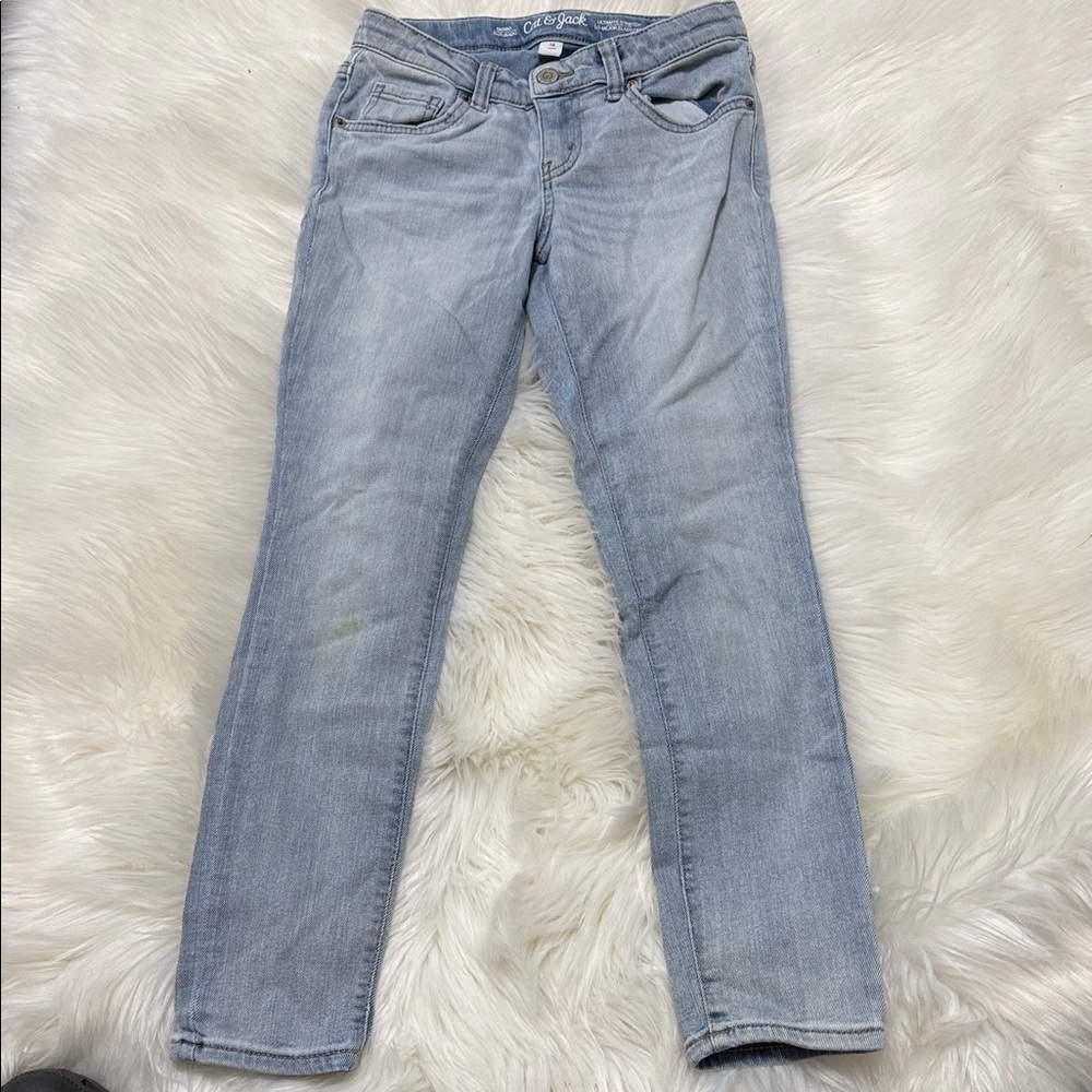 Cat & Jack Women's Light Wash Skinny Jeans B5